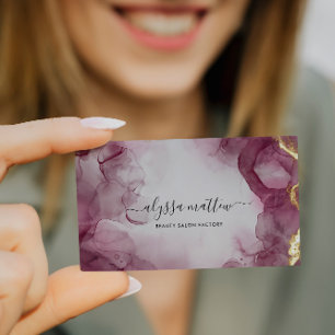 Glitter Elegant Modern Calligraphy Script-Anpassni Visitkort