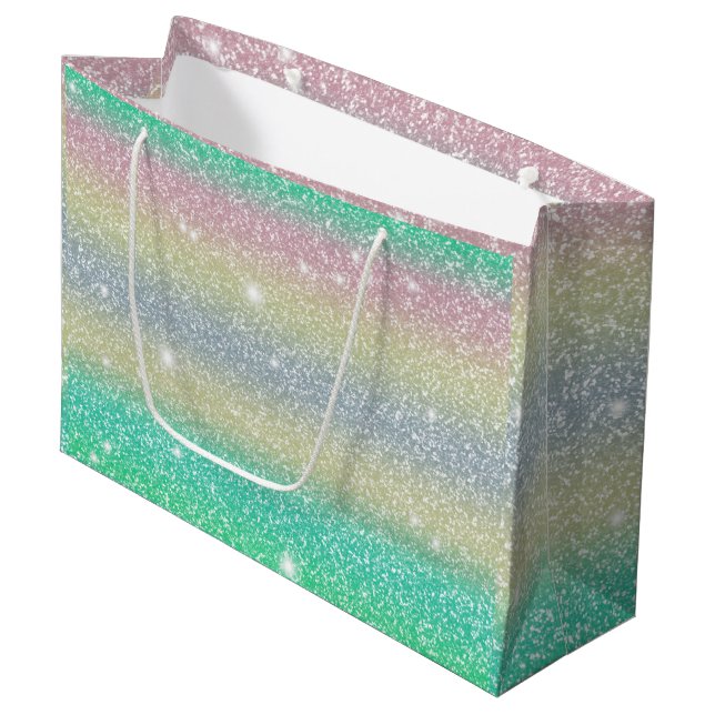 Glitter Enhörning Textur  (Framsidan Vinklad)