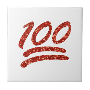 glitter etthundra emoji kakelplatta