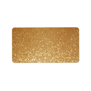 glitter-färgadressetikett adressetikett