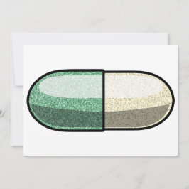 Glitter Fluoxetin Inbjudningar