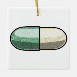 Glitter Fluoxetin Julgransprydnad Keramik