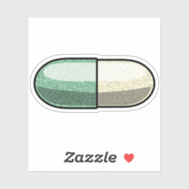 Glitter Fluoxetin Klistermärken