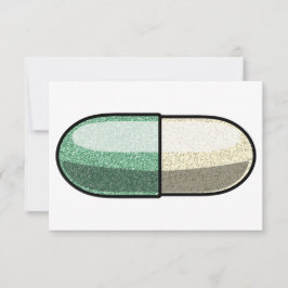 Glitter Fluoxetin Tack Kort