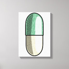 Glitter Fluoxetine Canvastryck