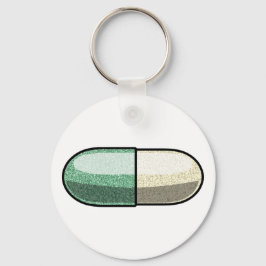 Glitter Fluoxetine Nyckelring