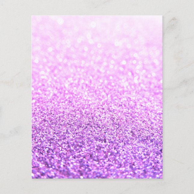 Glitter Flygblad (Framsidan)