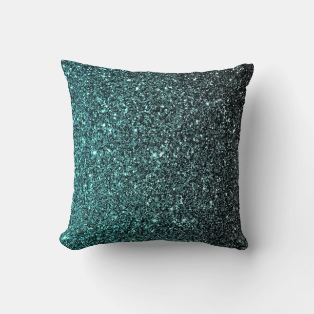 Glitter för AquaOmbre Faux Kudde (Framsida)