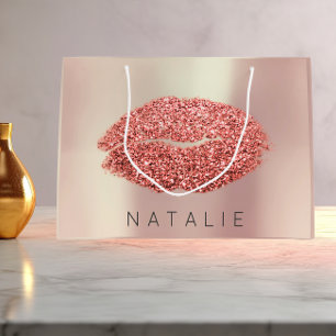 Glitter för kant för kyss för rosor för pärla
