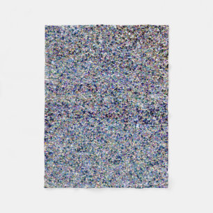 Glitter för Shimmer för glittergnistra skina Fleecefilt