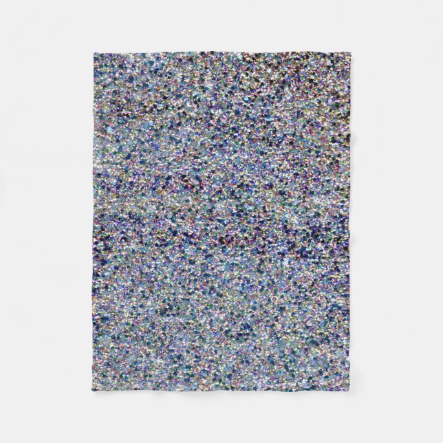 Glitter för Shimmer för glittergnistra skina Fleecefilt (Framsidan)