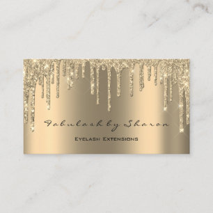 Glitter för snärtar för SPA för Makeupkonstnä Visitkort