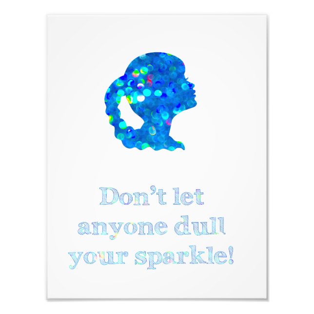 Glitter Fototryck (Framsidan)