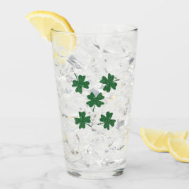 Glitter fyra Löv Klöver Glaskopp