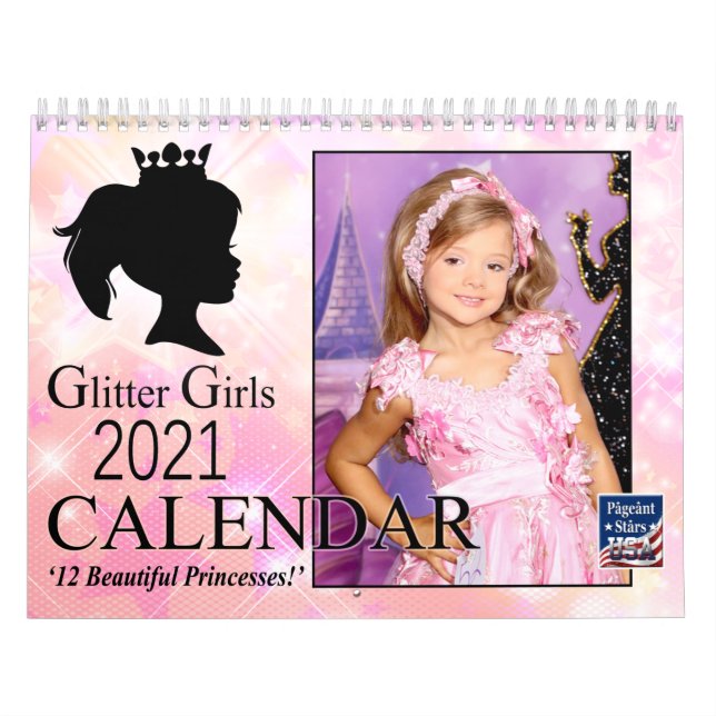 Glitter Girls-kalender 2021 Kalender (Omslag)