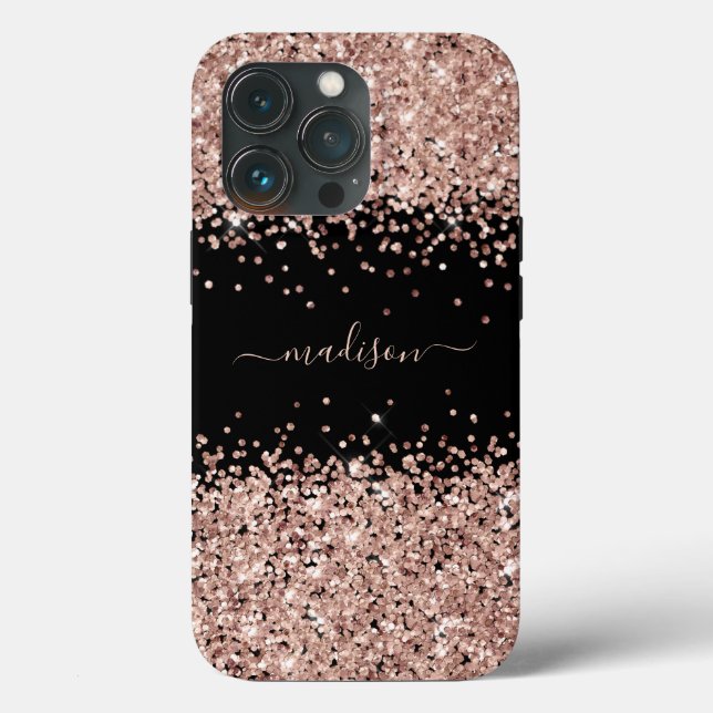 Glitter Girly Glitter Söt 16 Roséguld (Baksida )