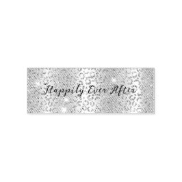 Glitter Glam Leopard Självfärgande Stämpel