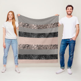 Glitter Glam Rand #1 #blanka Fleecefilt