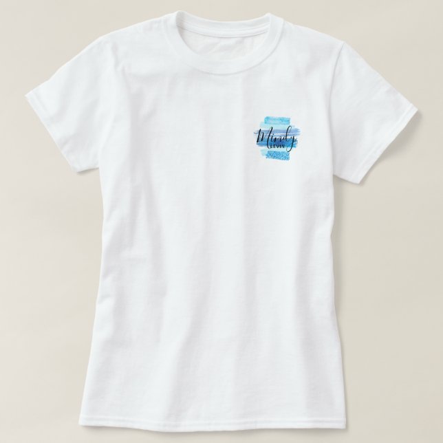 Glitter Glam T-shirt (Design framsida)