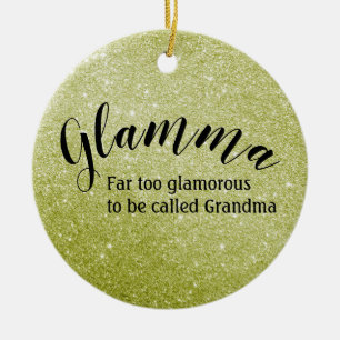 Glitter Glamma julprydnad Julgransprydnad Keramik