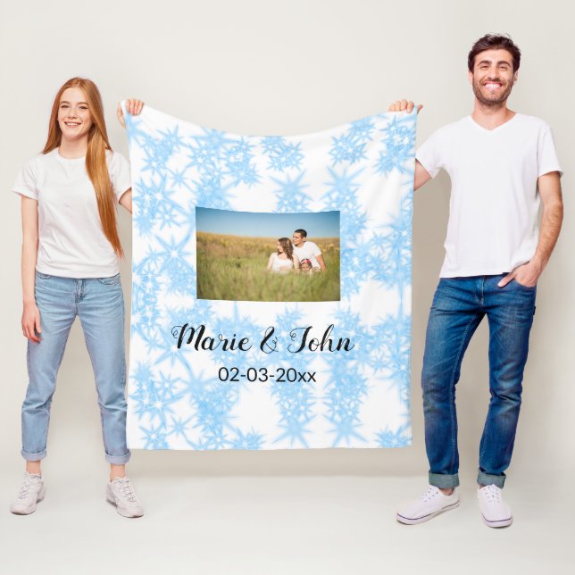 glitter-gnistra med enkel anpassningsbar, färglös  fleecefilt (På plats)