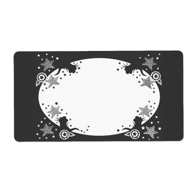 Glitter Gnistra Star Confetti Ljus Fraktsedel (Framsidan)