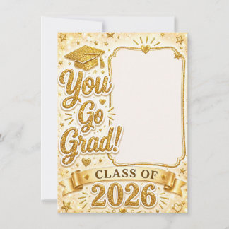 Glitter/Gold Examen 2026 Annonsering Meddelande