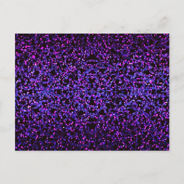 Glitter-grafikbakgrund för vykort (Framsida)