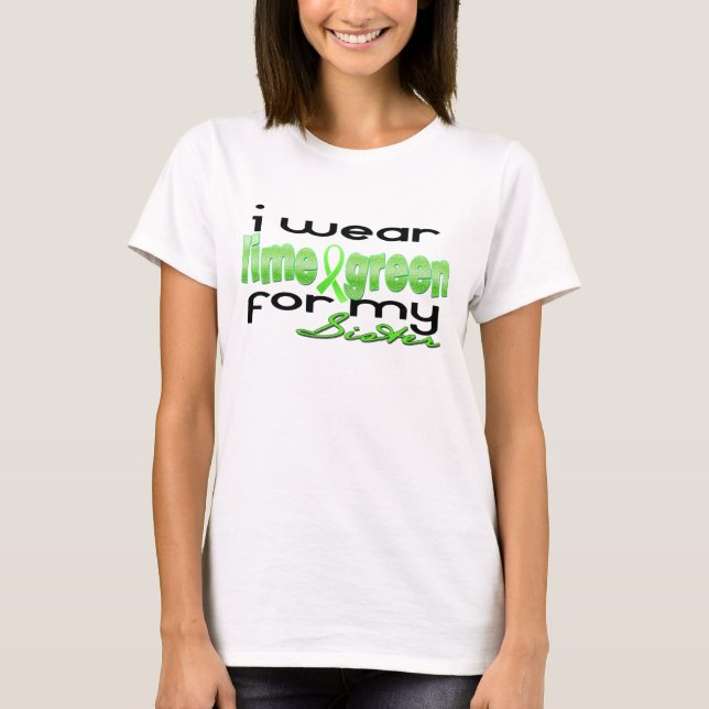 Glitter_green_sis T-shirt (Framsida)