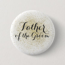 Glitter Guld Far i Groom-knappen