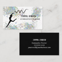 Glitter Gymnastics White