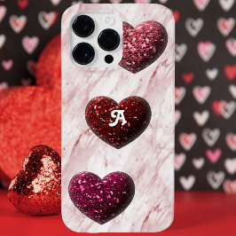 Glitter Heart Monogram