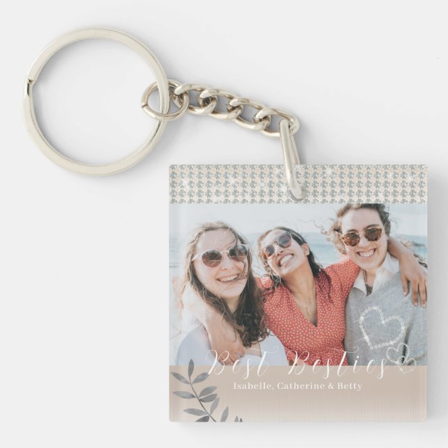 Glitter Hearts Besties Photo (Framsidan)