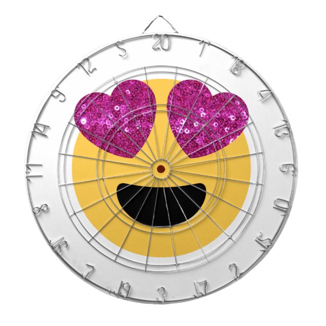 glitter hjärta öga emoji piltavla (Framsidan)