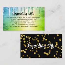 Glitter Honeymofonden möhippa eller bröllop en Tilläggskort