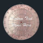 Glitter i Ro driver din textkartong med Guld Darttavla<br><div class="desc">Gnistran Ro Glitter driver Anpassningsbar Text Rosa Modern - Lägg till din unika text eller Ta bort text - Gör din Speciella gåva - Ändra storlek och flytta eller ta bort och lägg till text/Guld med anpassning inslag. Utformning efter MIGNED. Se mina andra projekt. Du kan också överföra de här...</div>