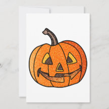 Glitter Jack O'Lantern