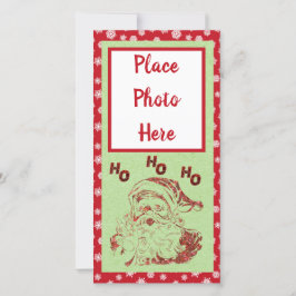 Glitter juljulklapp för jultomten julkort