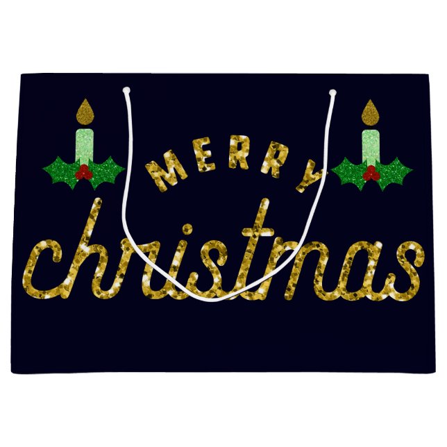 Glitter julljus (Framsidan)