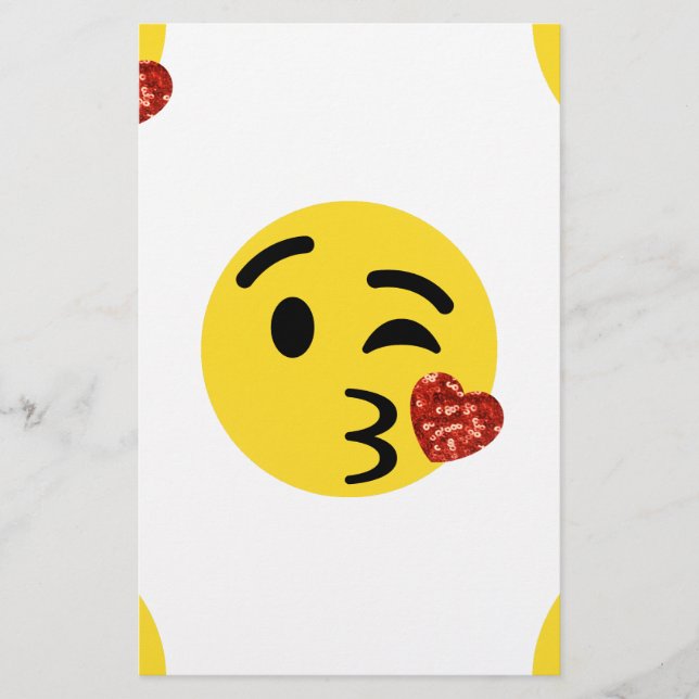 glitter kiss emoji (Framsida)