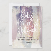 Glitter, klassens baby, dess dräkt utanför jul