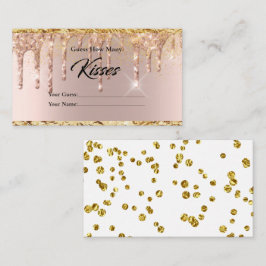 Glitter kör Guld hur många Kisses-Möhippan Tilläggskort