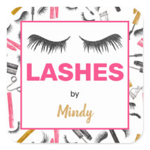 Glitter Lash Makeup Artist Watercolor