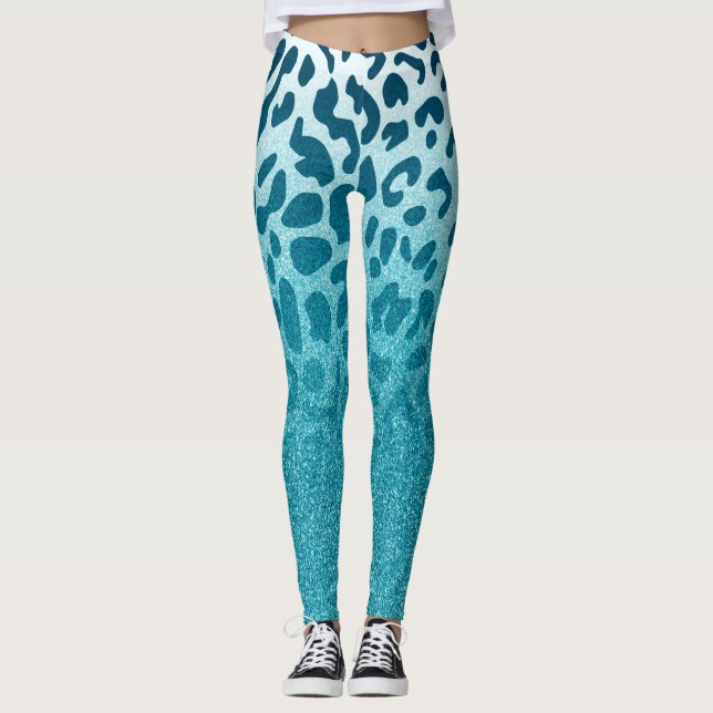 Glitter Leopard Leggings (Framsida)