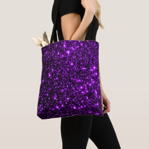 GLITTER - LILA TYGKASSE
