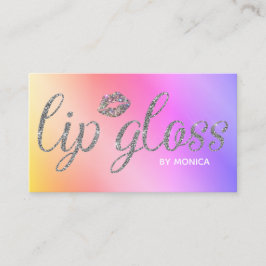Glitter Lip Gloss Visitkort