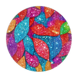 Glitter Löv Mönster