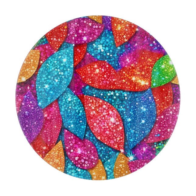 Glitter Löv Mönster (Framsidan)