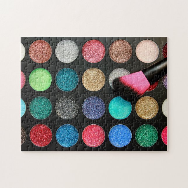 Glitter Makeup Palette Pussel (Horisontell)