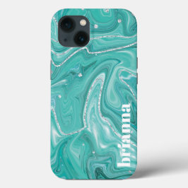 Glitter Marble Case-Mate iPhone-fodral